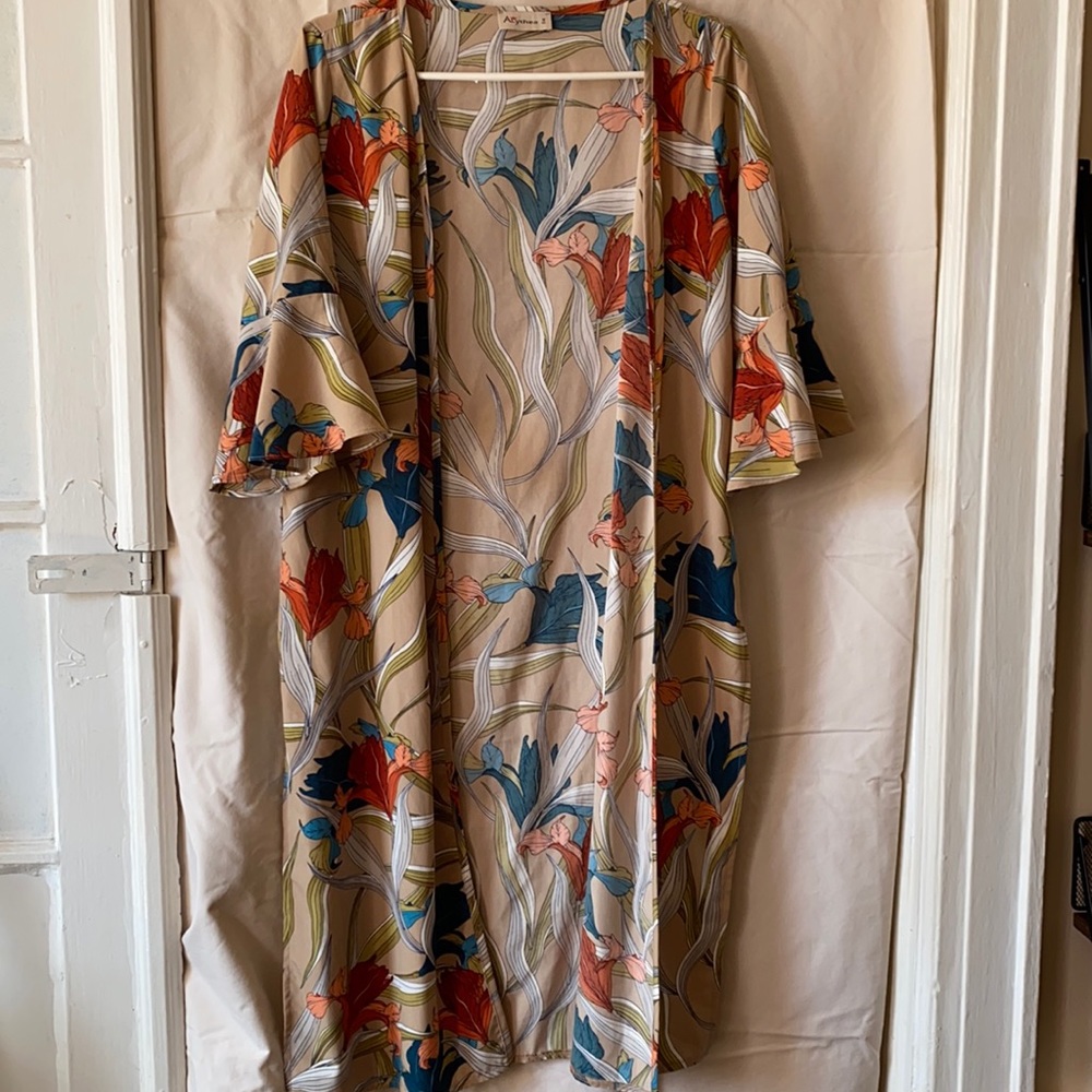 Floral suit